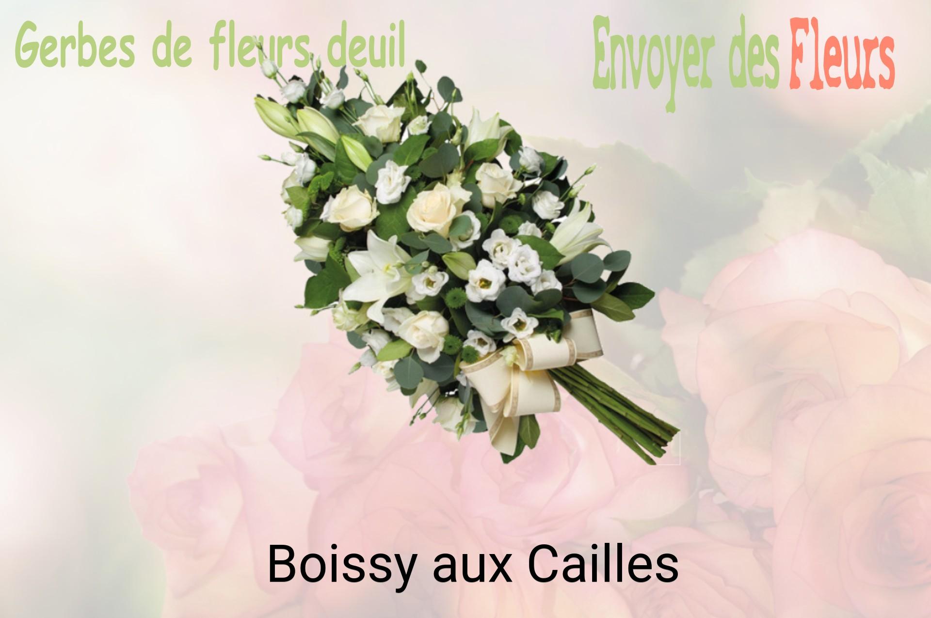 Gerbe de fleurs de deuil livrée à Boissy-aux-Cailles